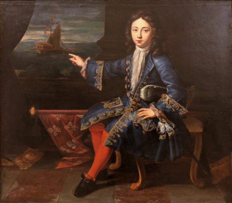 Retrato del conde de Tolosa - Hyacinthe Rigaud