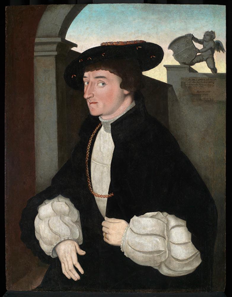 Retrato del conde Georg I de Erbach - Hans Baldung Grien