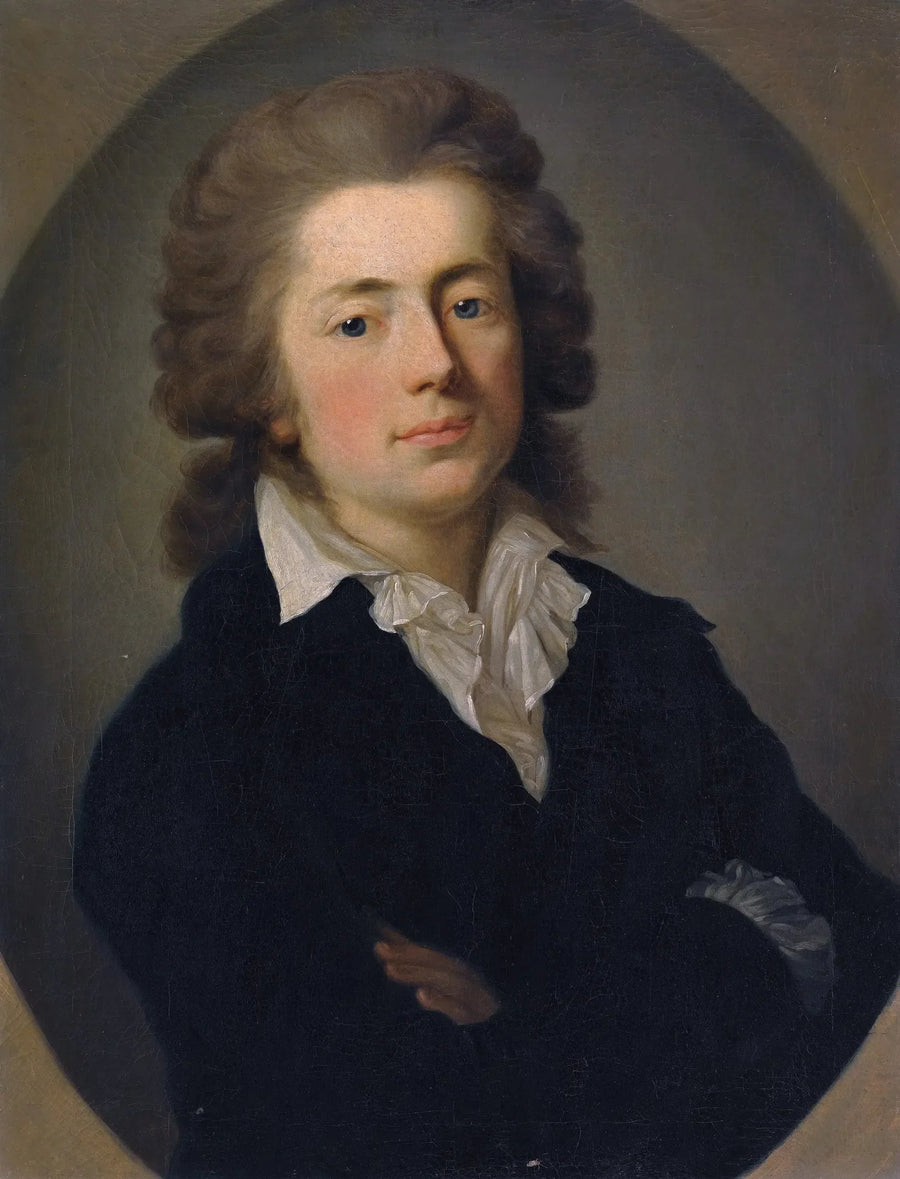 Retrato del conde Jan Potocki. - Anton Graff