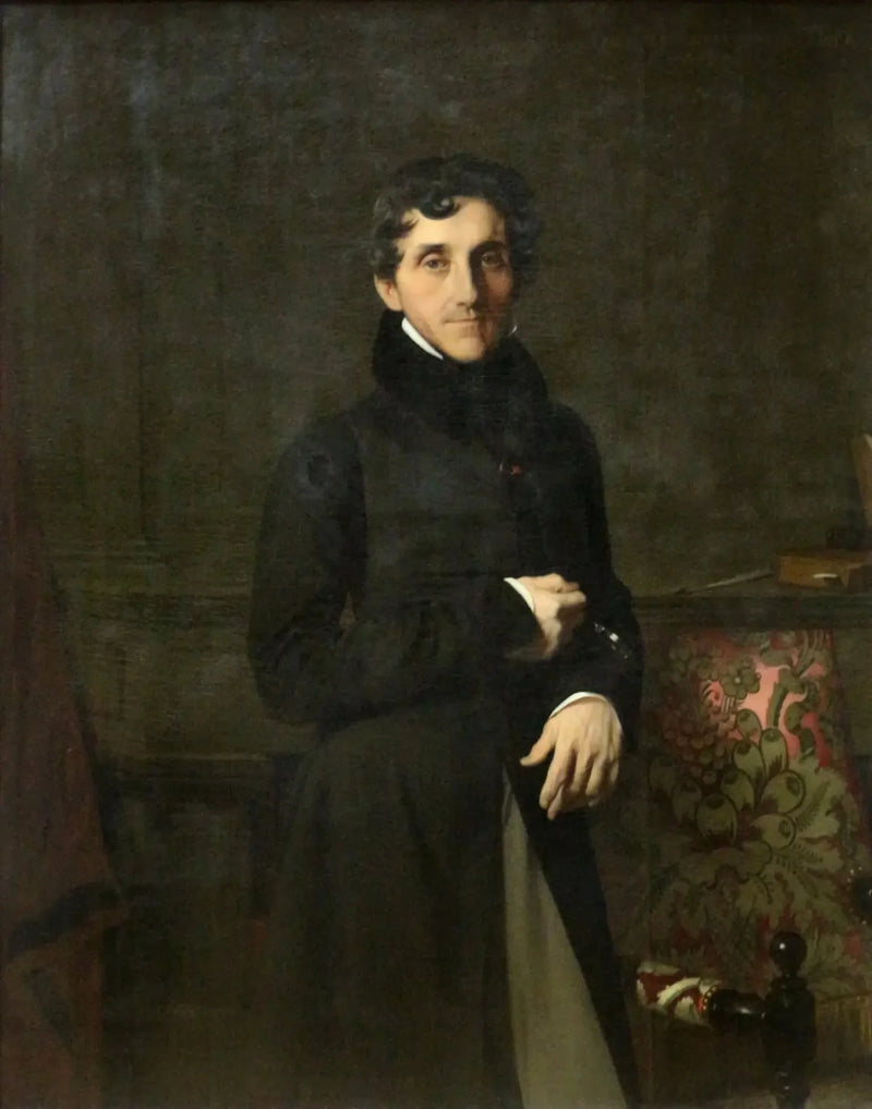 Retrato del conde Louis-Mathieu Molé - Jean-Auguste-Dominique Ingres