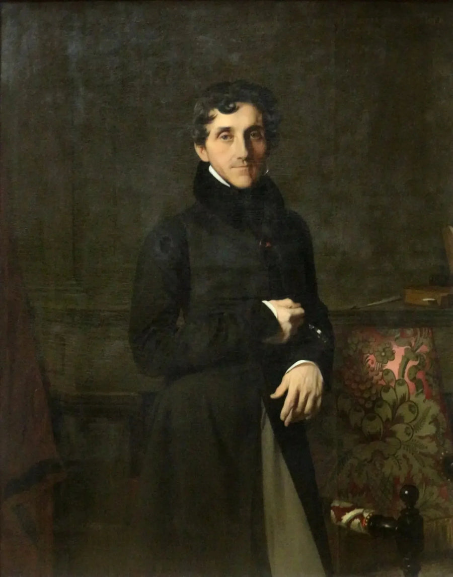 Retrato del conde Louis-Mathieu Molé - Jean-Auguste-Dominique Ingres