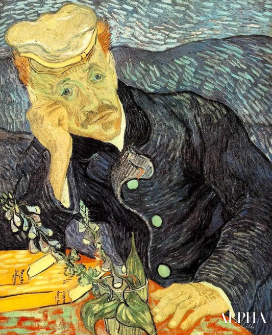 Portrait du docteur Gachet - Van Gogh - Reproductions de tableaux et peintures haut de gamme