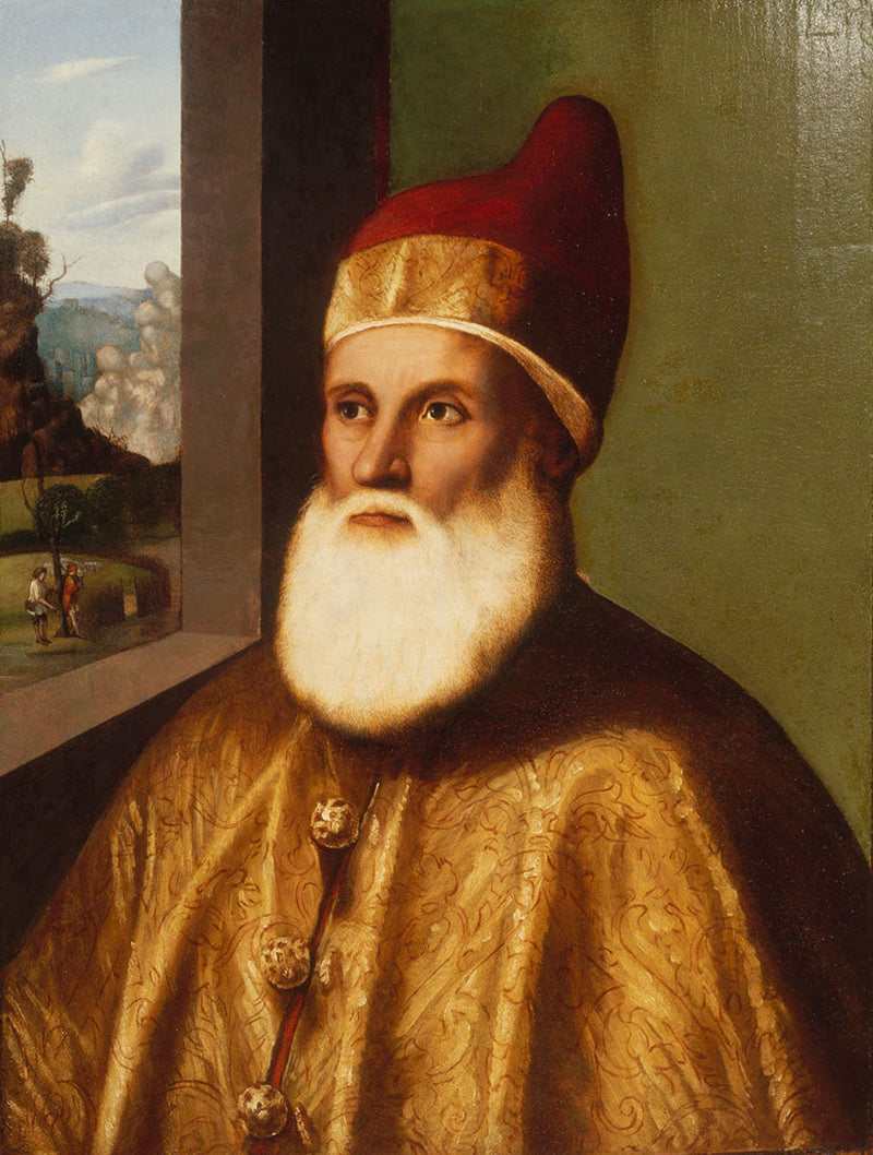 Retrato del Dogo Agostino Barbarigo - Marco Basaiti