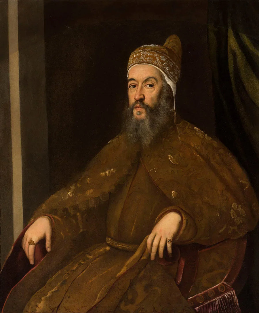 Retrato del Doge Alvise Mocenigo - Jacopo Tintoretto