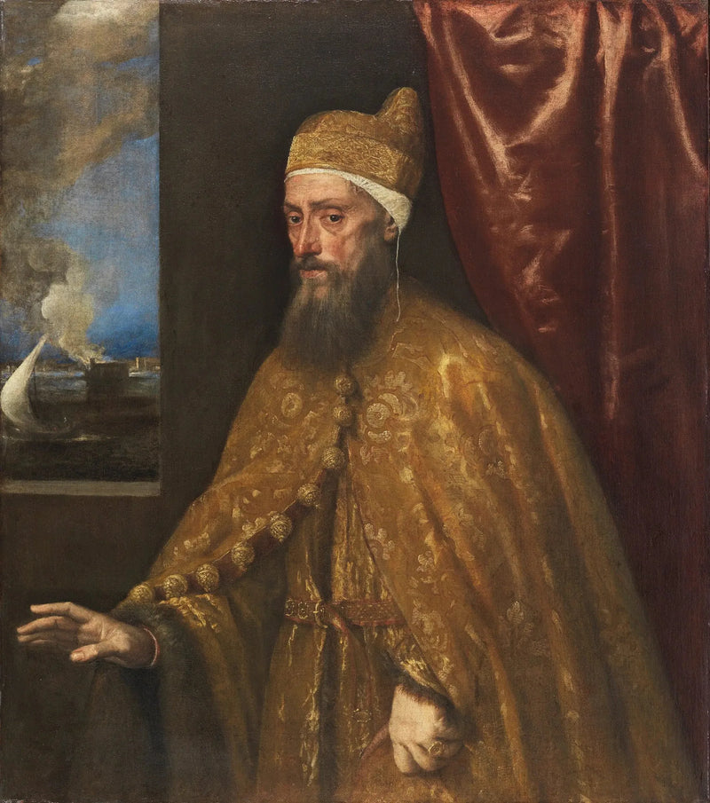Retrato del duque Francesco Venier - Tiziano