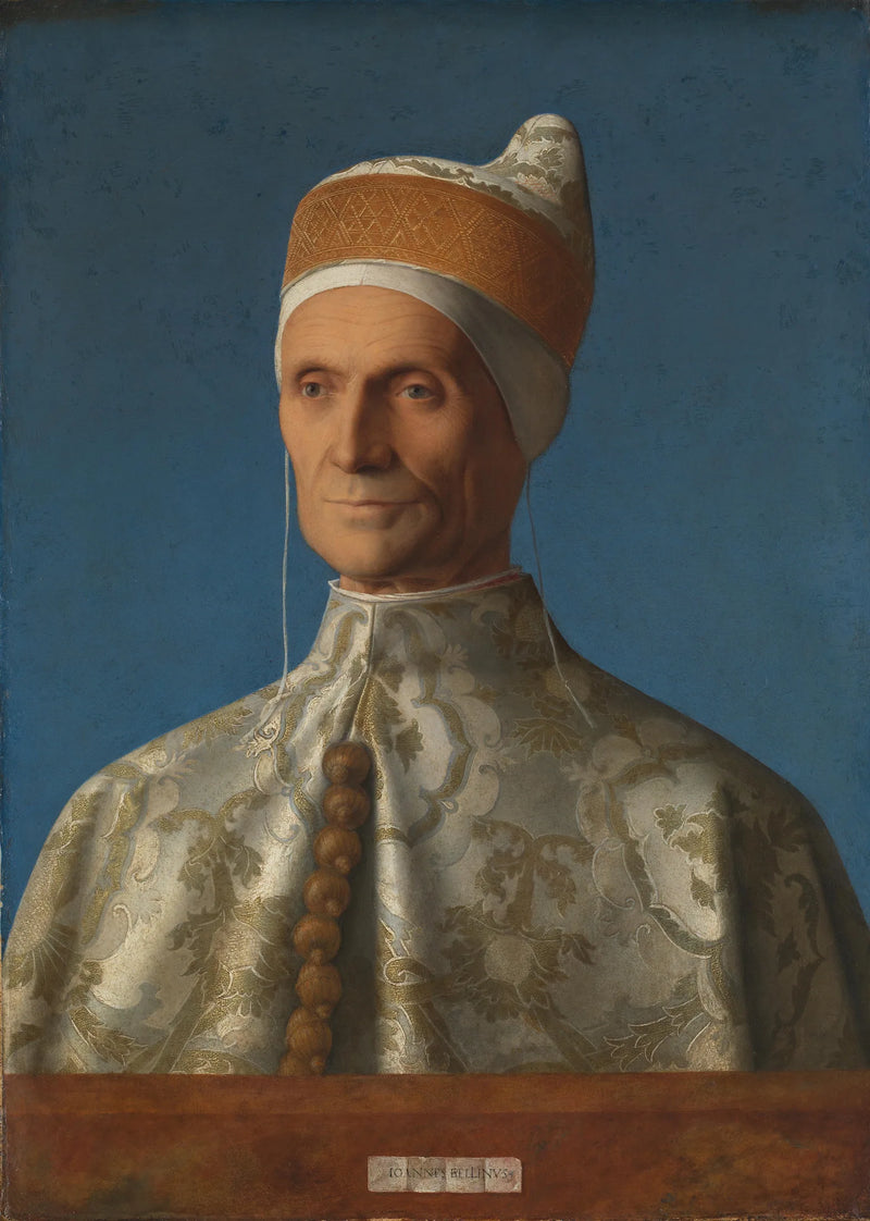 retrato del duque Leonardo Loredan - Giovanni Bellini