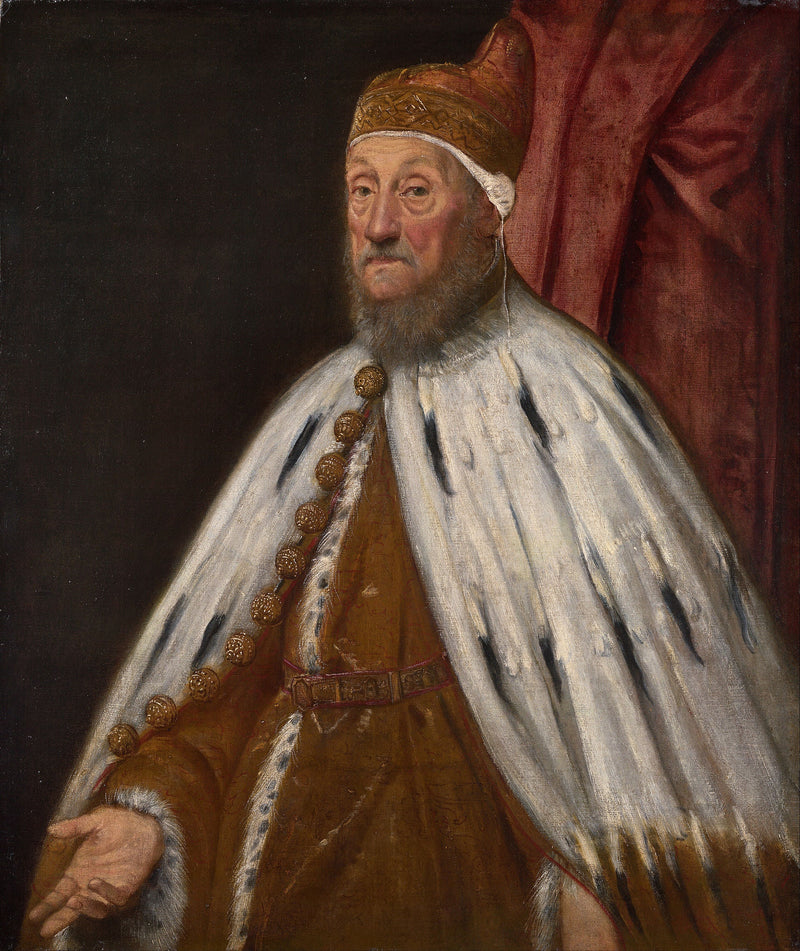 Retrato del duque Pietro Loredano - Jacopo Tintoretto
