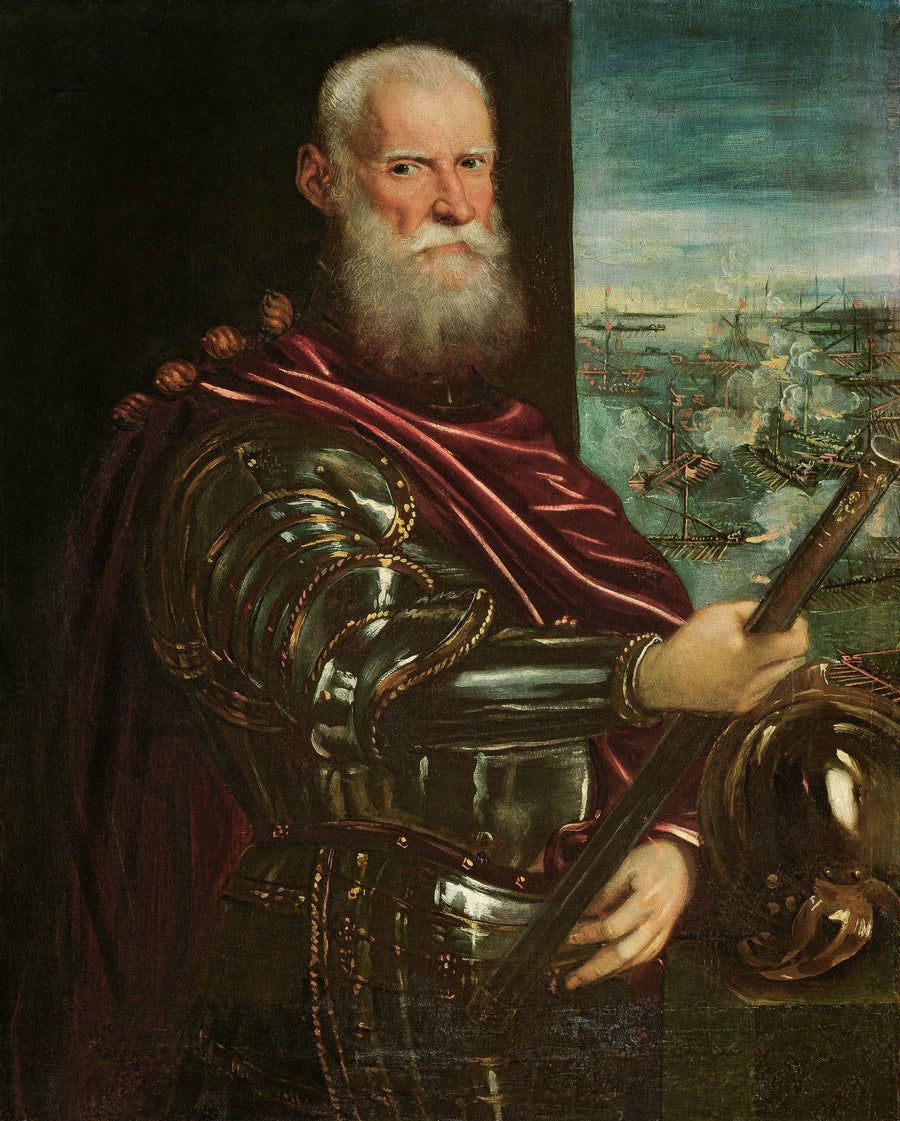 Retrato del duque Sébastien Venier - Jacopo Tintoretto