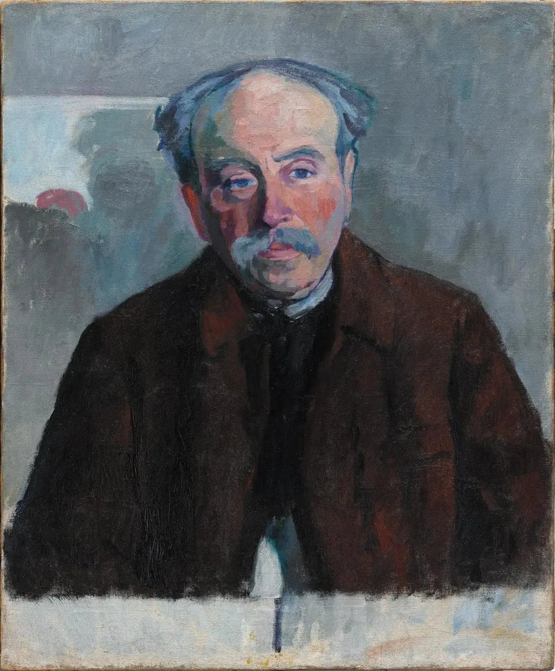 Retrato del Aduanero Rousseau - Robert Delaunay