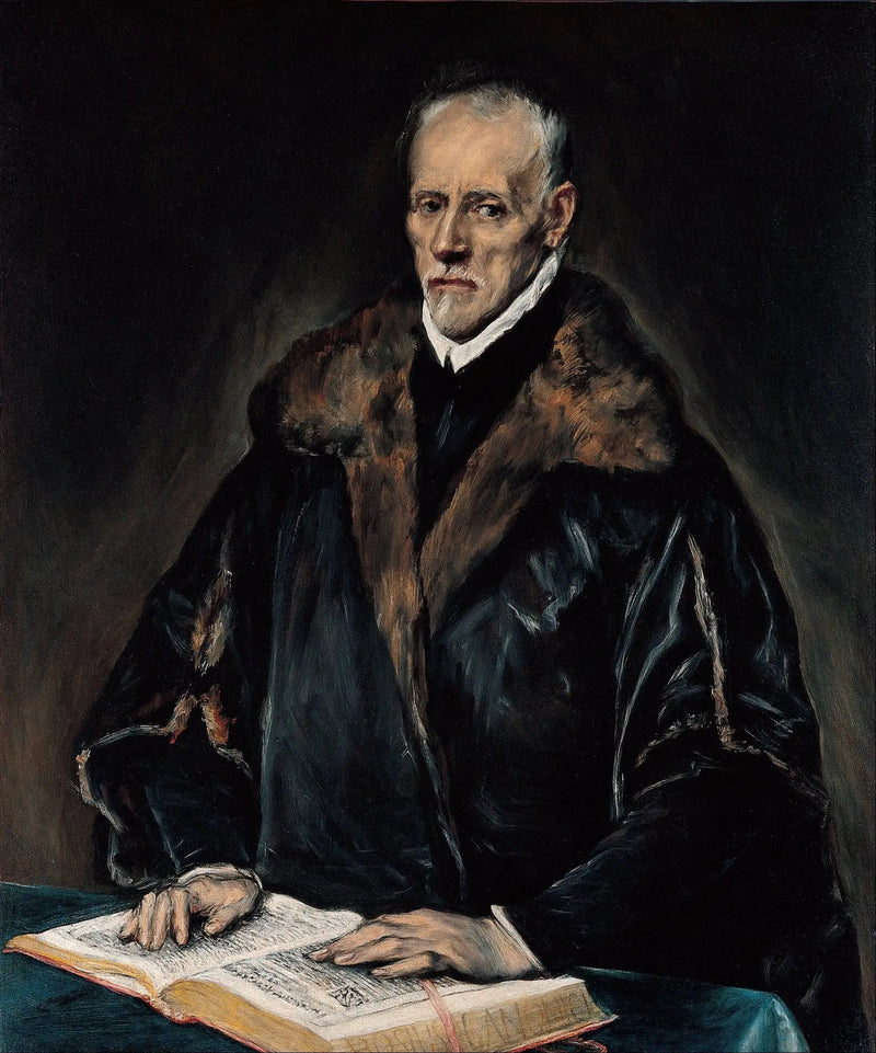 Retrato del Dr. Francisco de Pise - El Greco