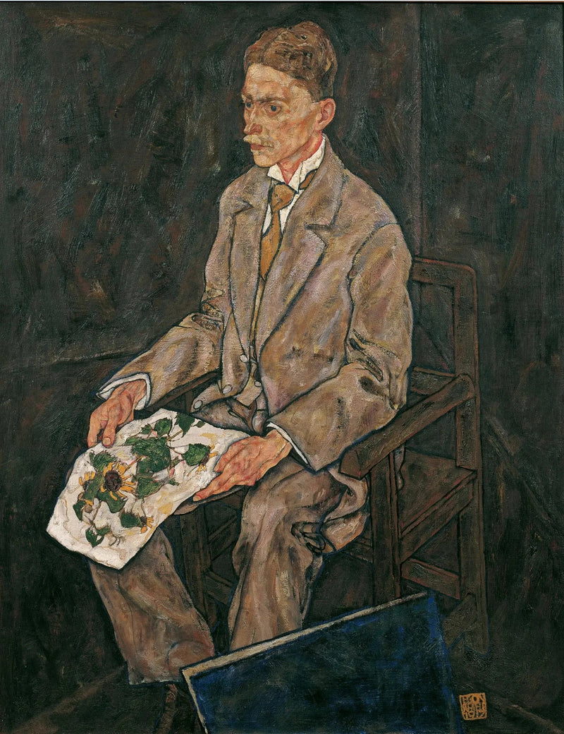 Retrato del Dr. Franz Martin Haberditzl - Egon Schiele