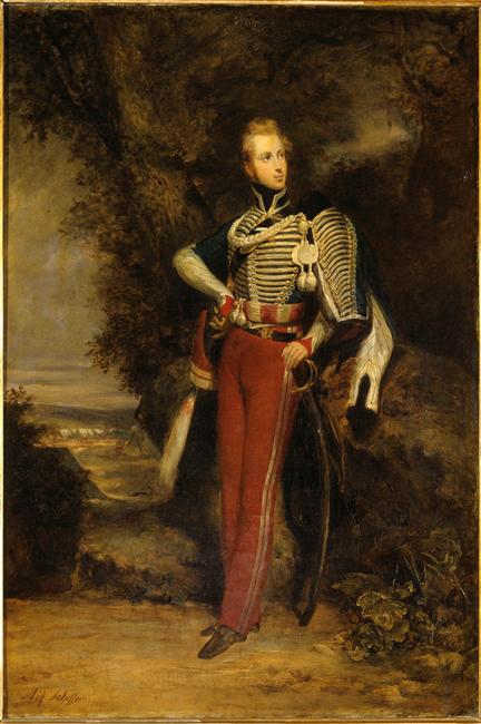 Retrato del duque de Orleans - Ary Scheffer
