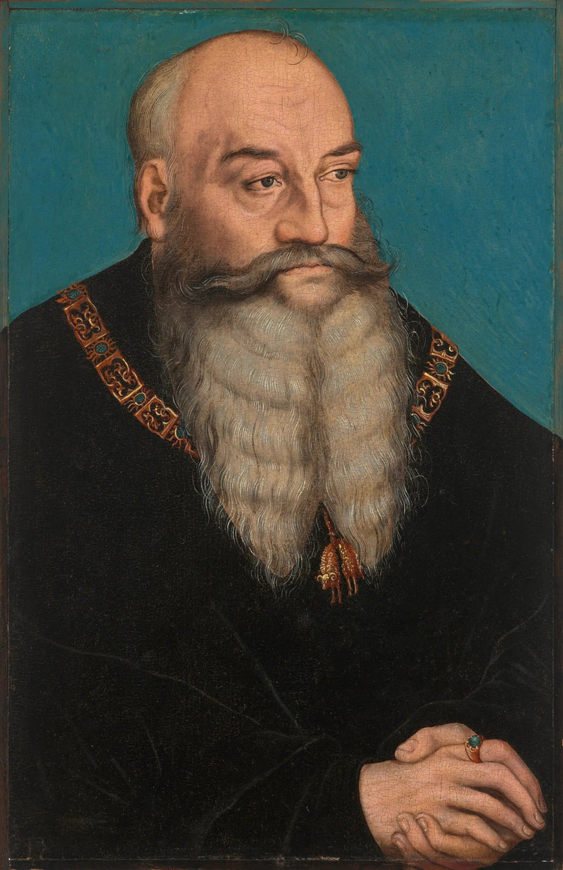 Retrato del duque Jorge de Sajonia - Lucas Cranach el Viejo