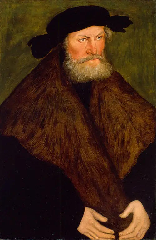 Retrato del duque Enrique el Piadoso de Sajonia - Lucas Cranach el Viejo
