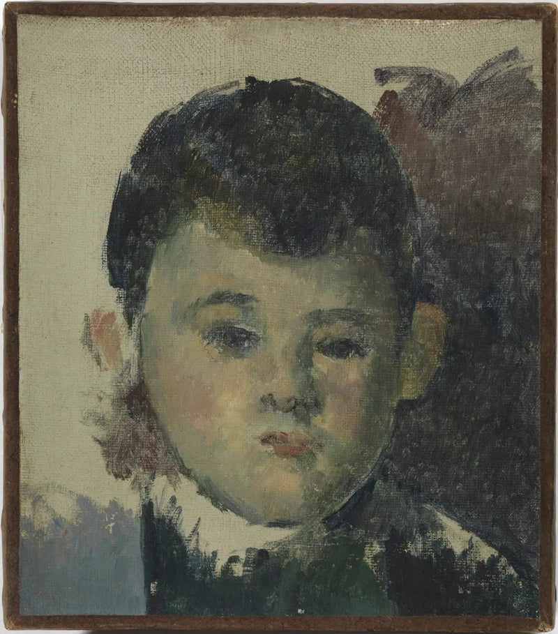 Retrato del hijo del artista - Paul Cézanne
