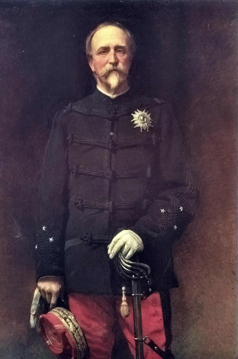 Retrato del general Henri d'Orléans, duque de Aumale (1880) - Léon Bonnat