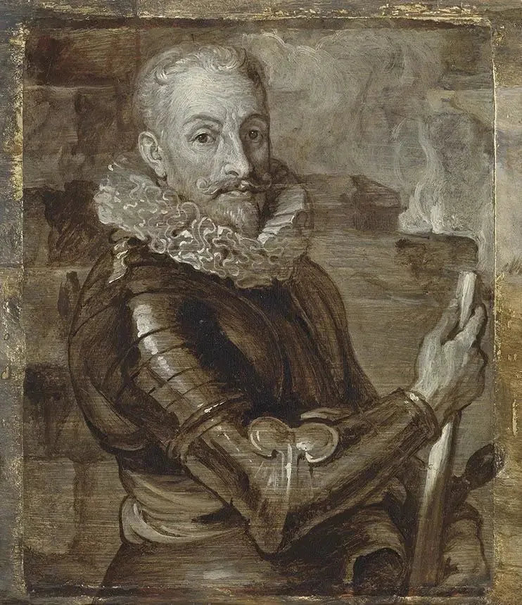 Retrato del general Tilly - Antoine van Dyck