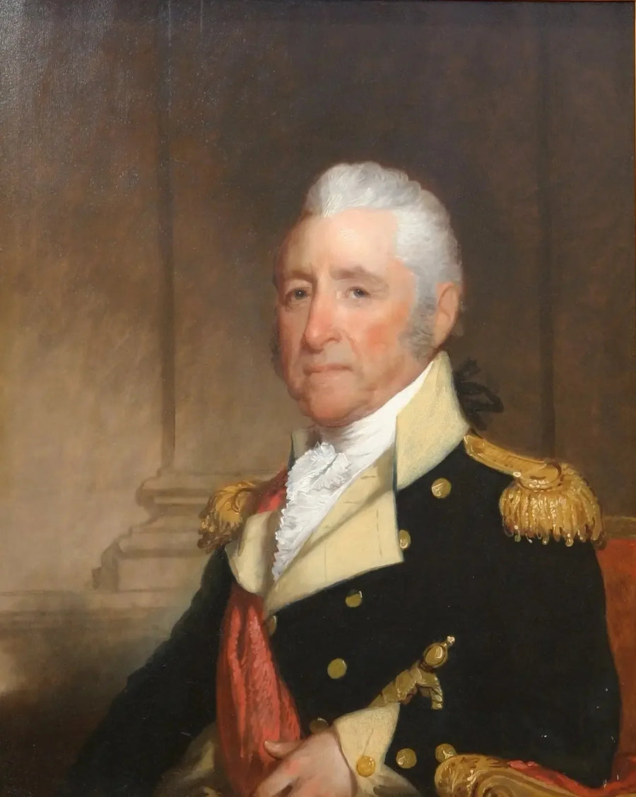 Retrato del gobernador John Brooks - Gilbert Stuart