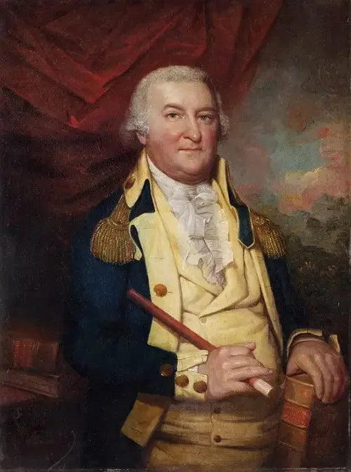 Retrato del gobernador John Hoskins Stone de Maryland - Rembrandt Peale