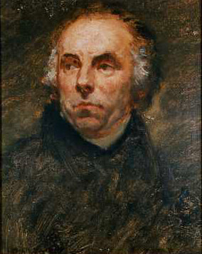 Retrato del grabador inglés Reynolds - Ary Scheffer