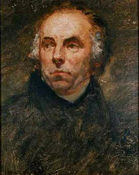 Retrato del grabador inglés Reynolds - Ary Scheffer