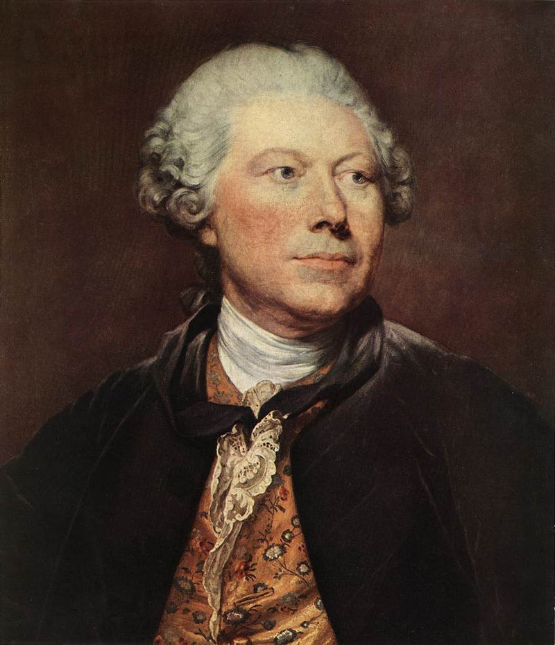 Retrato del grabador Jean-Georges Wille - Jean-Baptiste Greuze