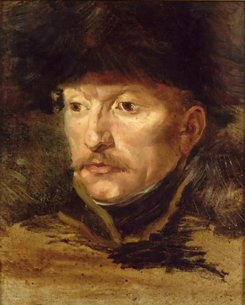 Retrato del teniente Dieudonné - Théodore Géricault