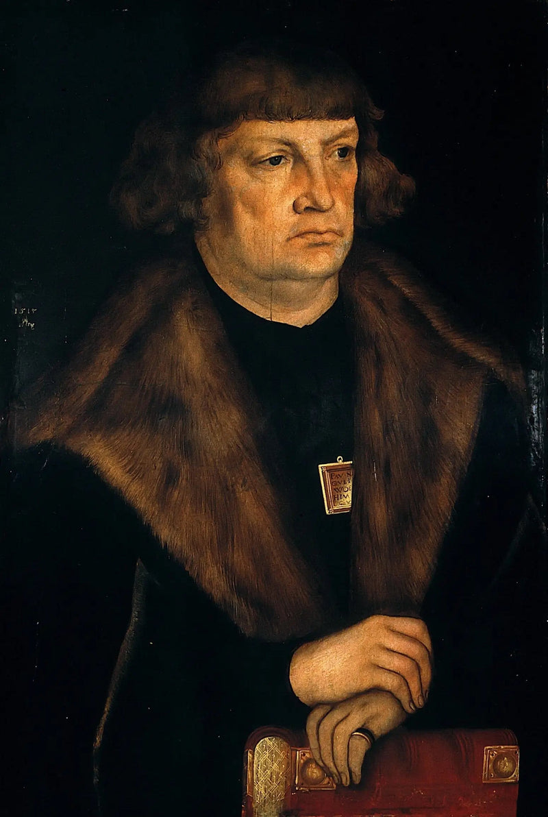 Retrato del alcalde de Weißenfels - Lucas Cranach el Viejo