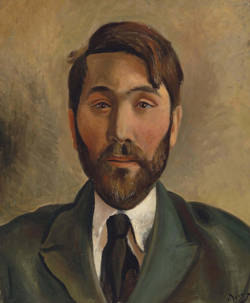 Retrato del comerciante Léopold Zborowski - André Derain