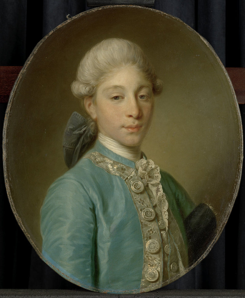 Retrato del marqués de Saint-Paul - Jean-Baptiste Greuze