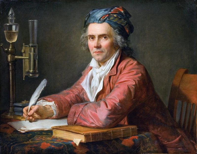 Retrato del médico Alphonse Leroy - Jacques-Louis David