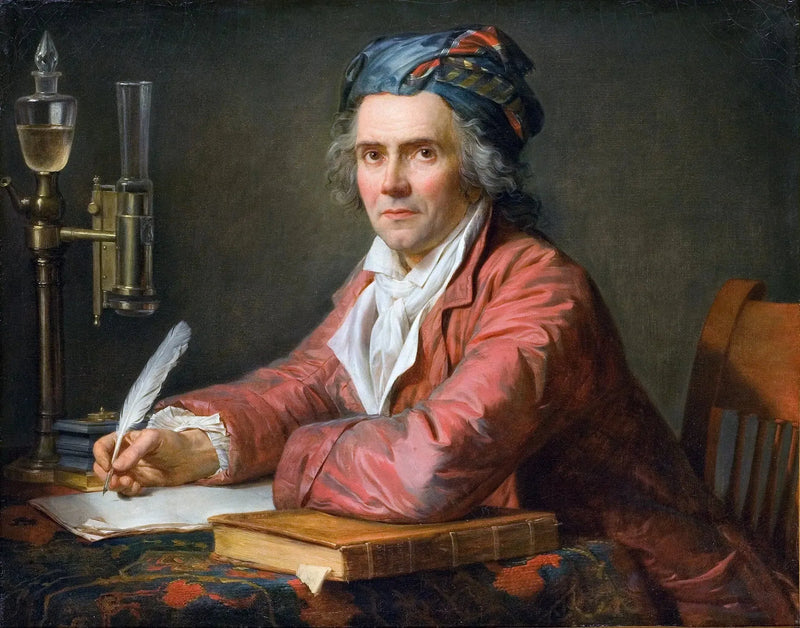 Retrato del médico Alphonse Leroy - Jacques-Louis David