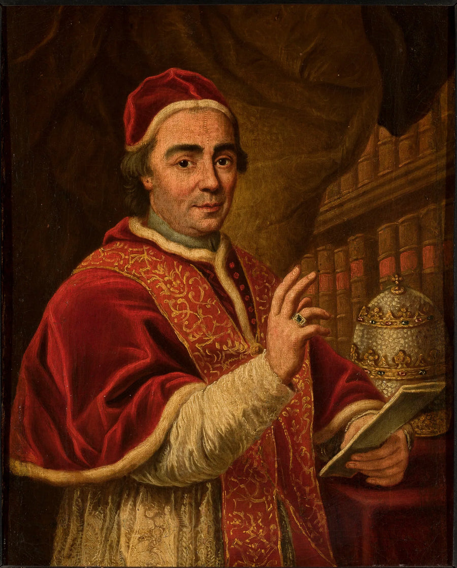 Retrato del Papa Clemente XIII - Anton Raphael Mengs