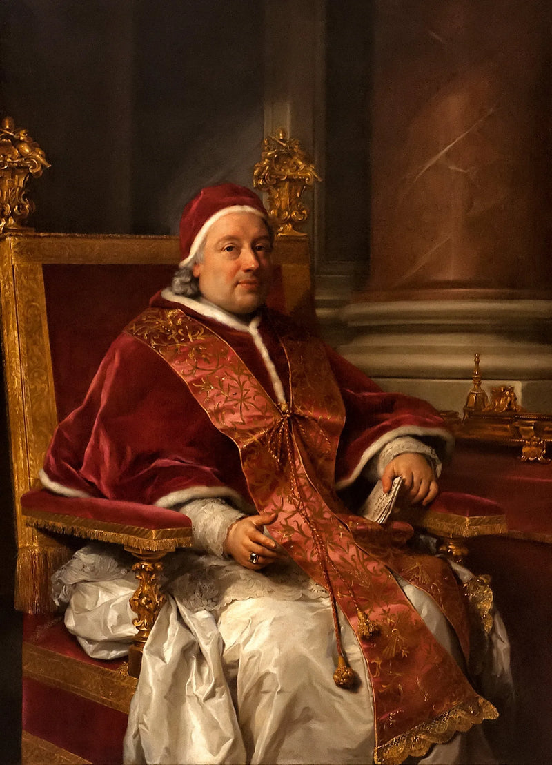 Retrato del Papa Clemente XIII Rezzonico - Anton Raphael Mengs