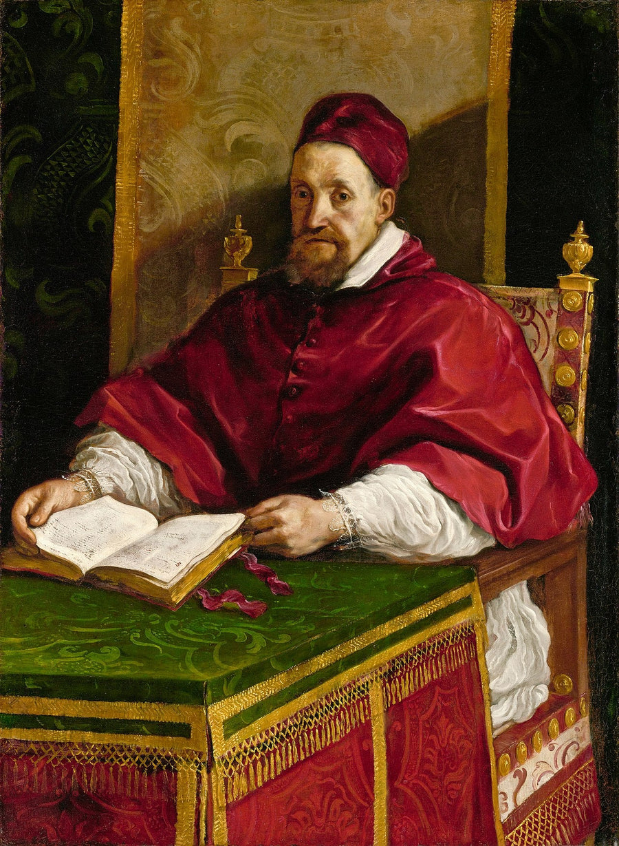 Retrato del Papa Gregorio XV - Guercino