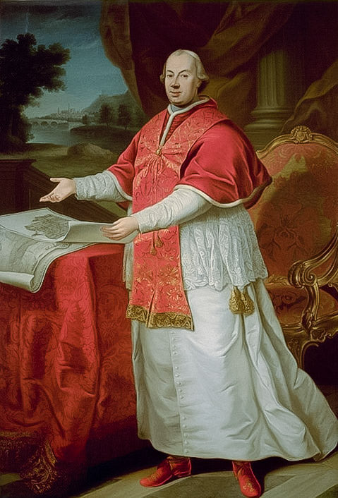Retrato del Papa Pío VI - Pompeo Batoni