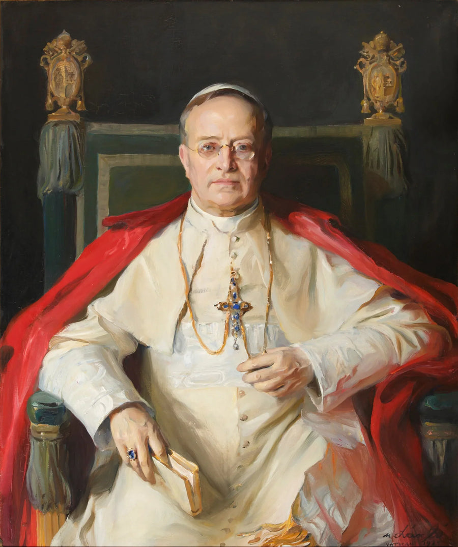 Retrato del Papa Pío XI (1857-1939) - Philip de Laszlo