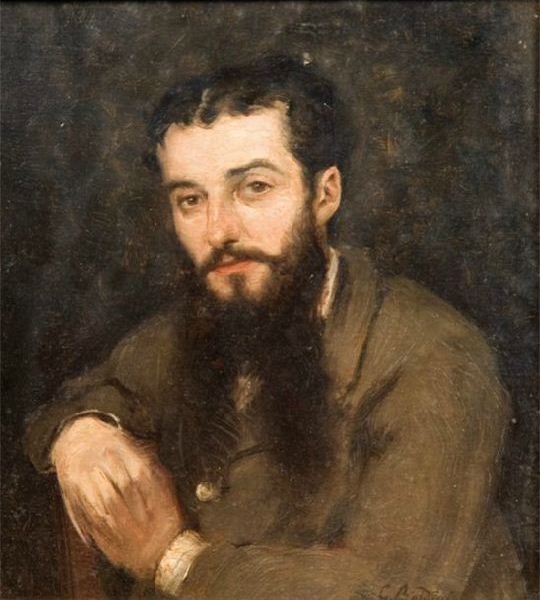Retrato del pintor Alessandro Lanfredini - Giovanni Boldini