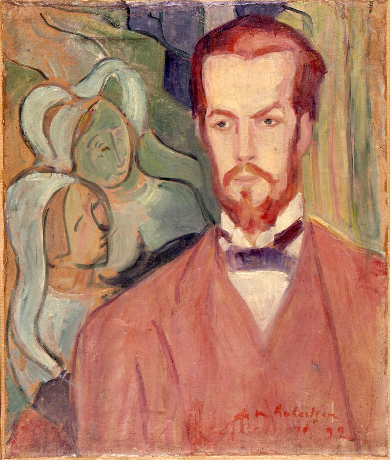 Retrato del pintor Éric Forbes-Robertson - Émile Bernard