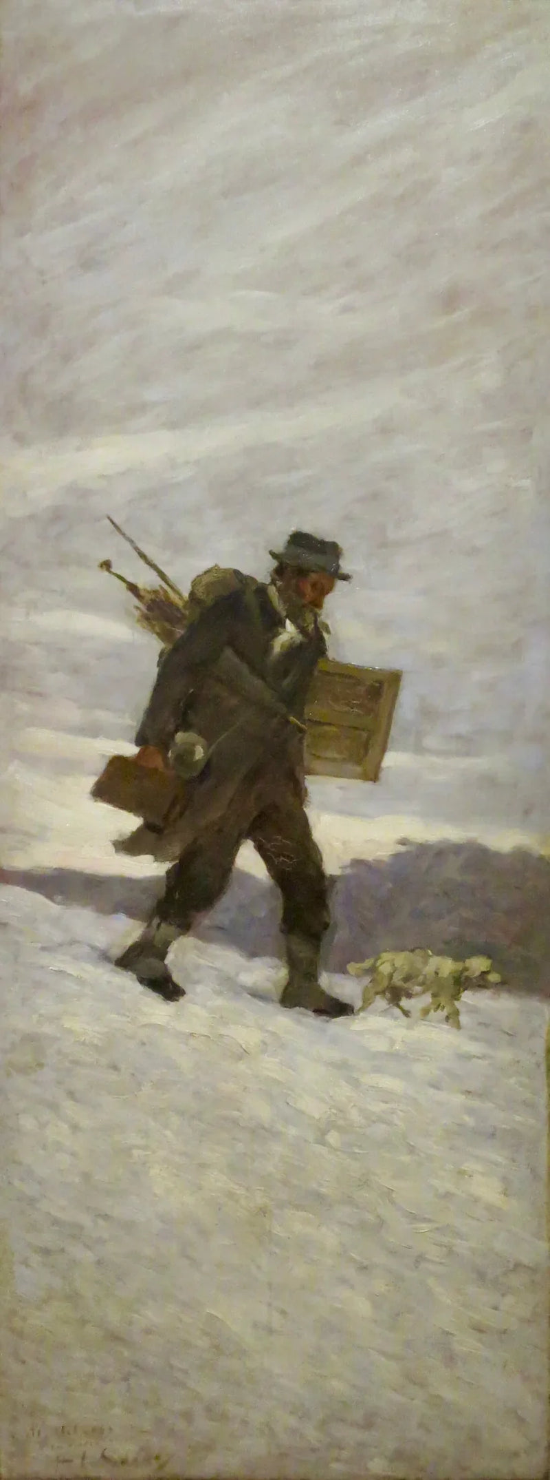 Retrato del pintor Eugène Chigot - Henri Le Sidaner