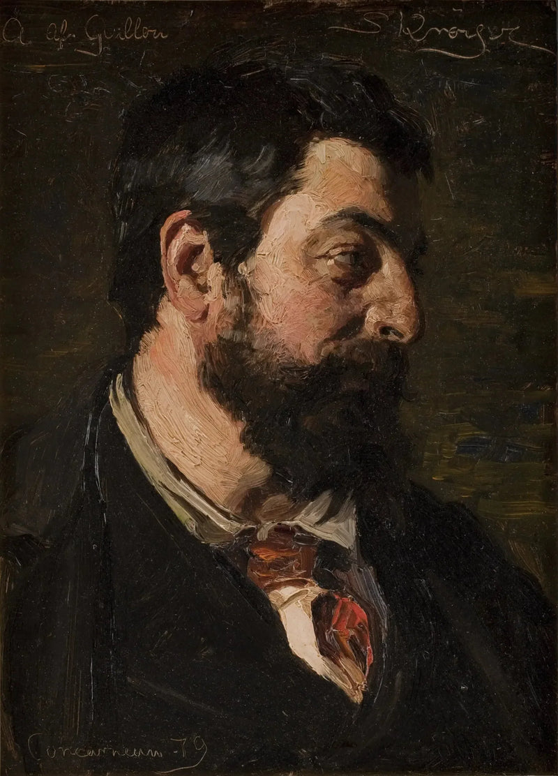 Retrato del pintor francés Alfred Guillou - Peder Severin Krøyer
