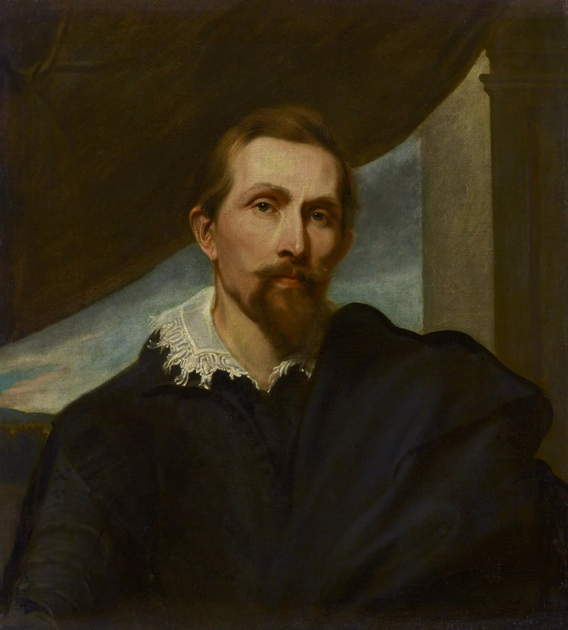 Retrato del pintor Frans Snyders - Antoine van Dyck