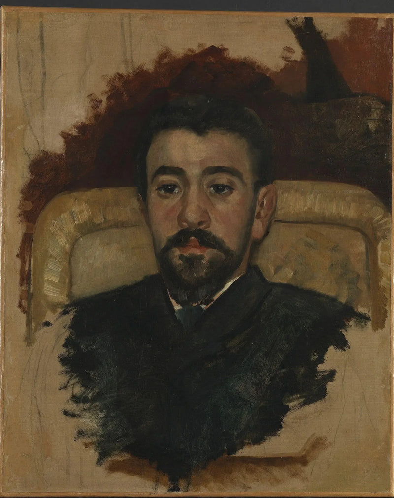 Retrato del pintor italiano Giuseppe De Nittis - Édouard Manet