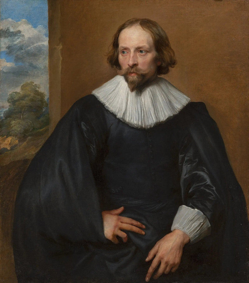 Retrato del pintor Quintijn Symons - Antoine van Dyck