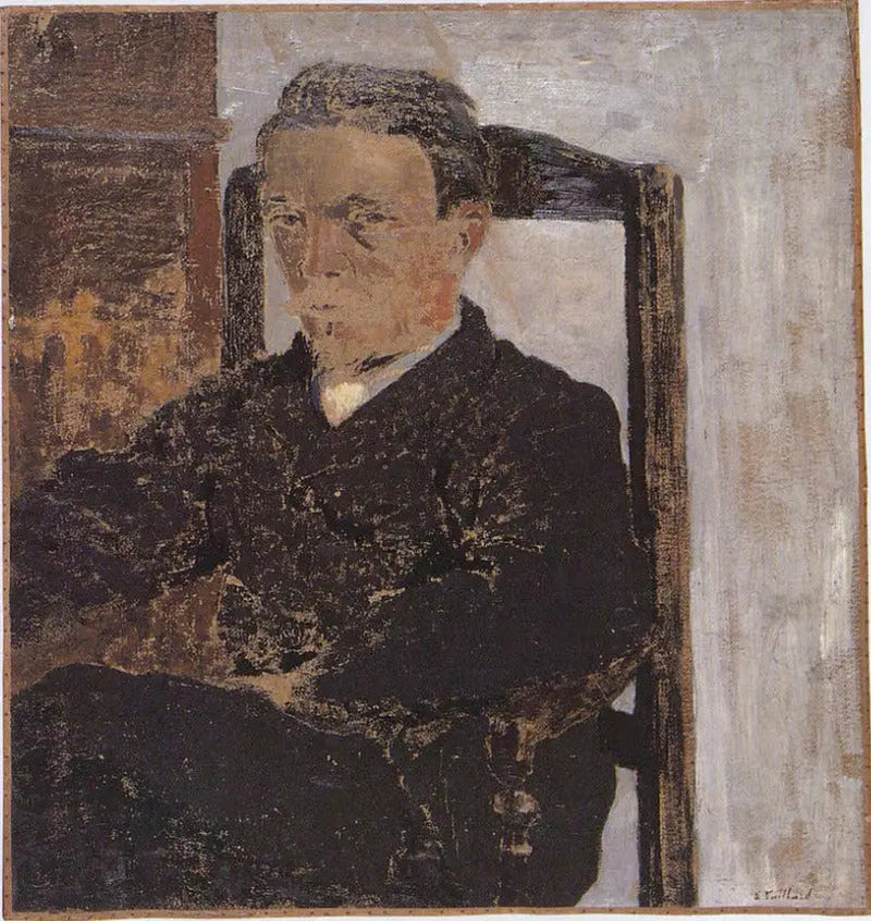 Retrato del pintor Vallotton - Édouard Vuillard