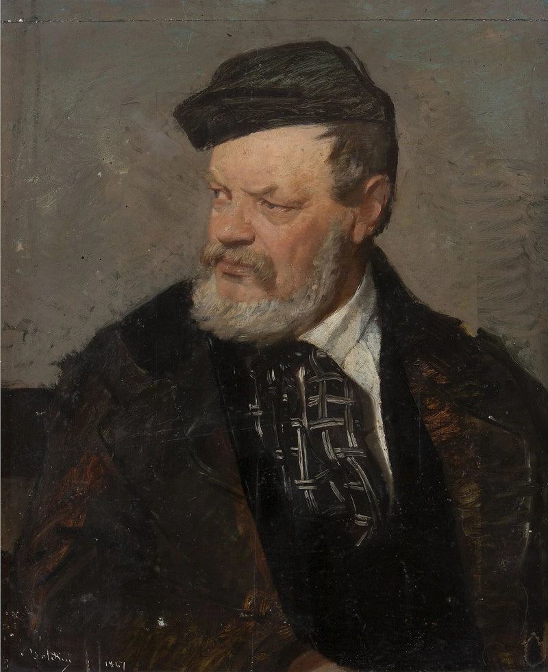 Retrato del padre del artista, Antonio Boldini - Giovanni Boldini