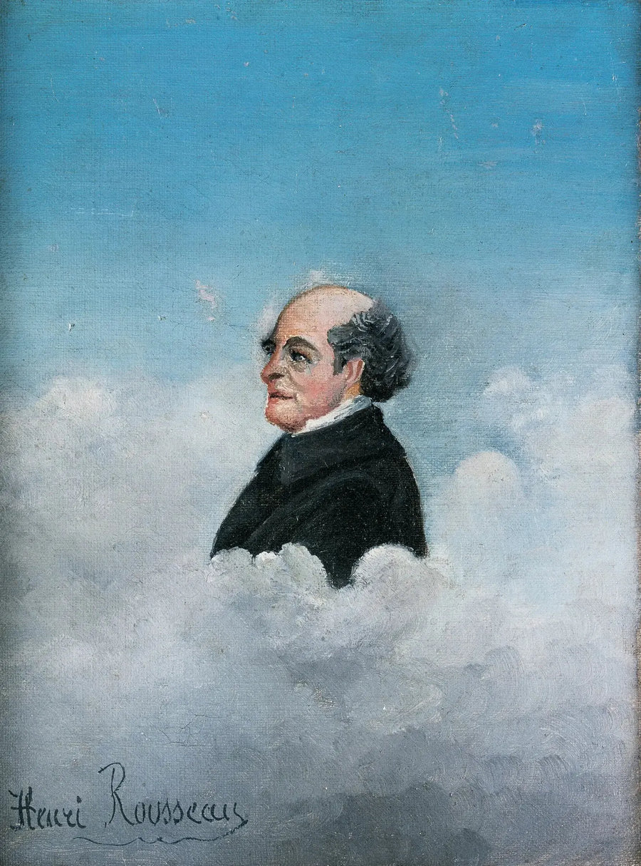 Retrato del padre del artista - Henri Rousseau