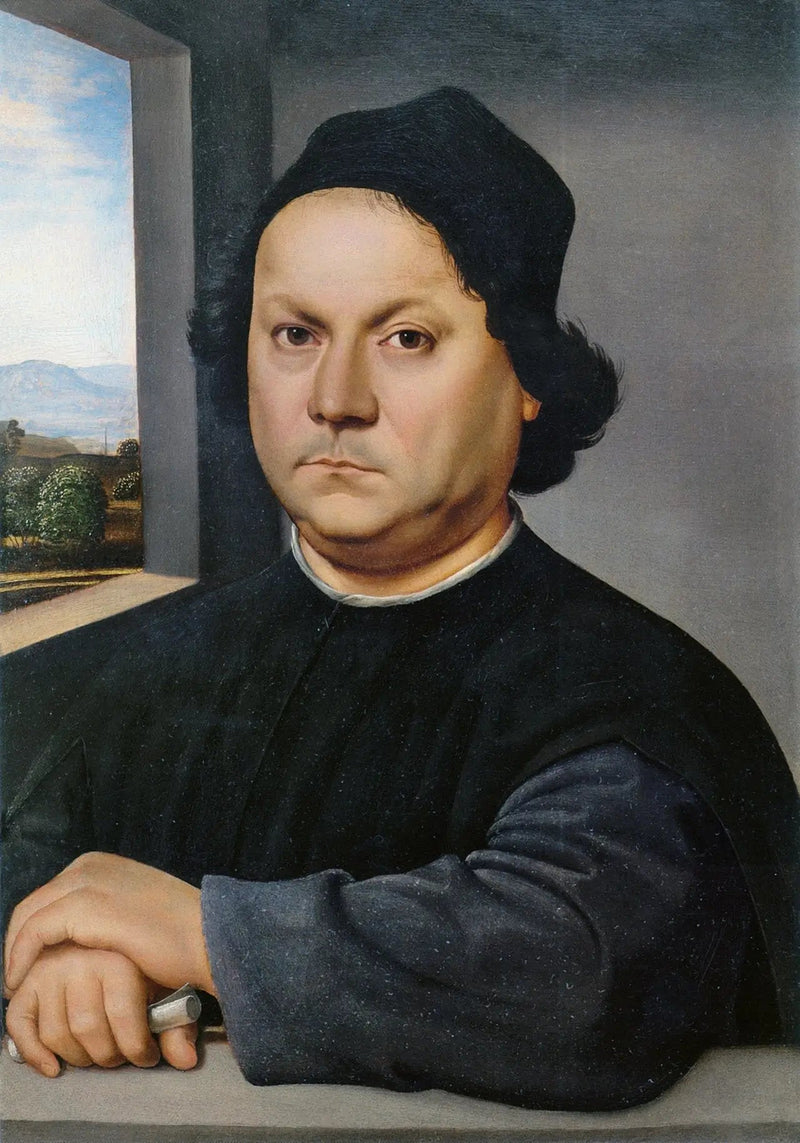 Retrato del Perugino - Rafael Sanzio
