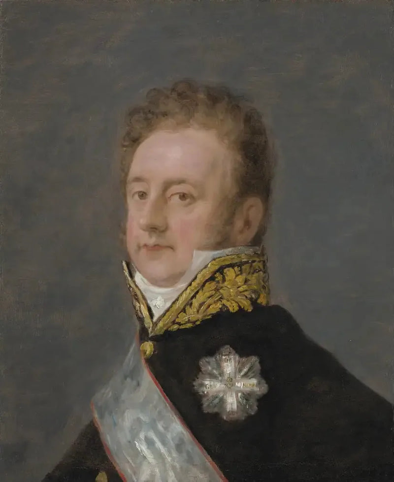 Retrato del príncipe Aloys Wenzel von Kaunitz-Rietberg - Francisco de Goya