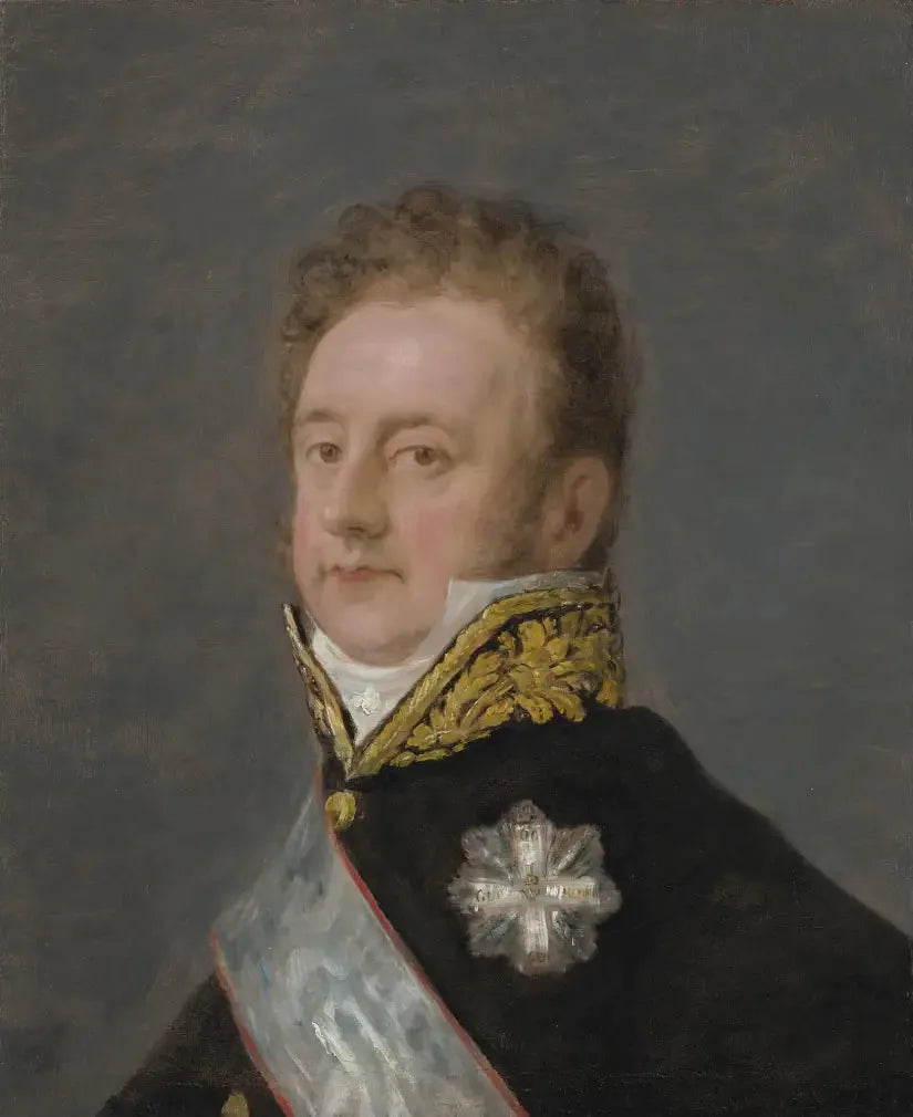Retrato del príncipe Aloys Wenzel von Kaunitz-Rietberg - Francisco de Goya